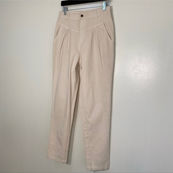 Sugar High Love Stoned cream Study Hall Skinny Pant size 6 - Picture 4 of 4